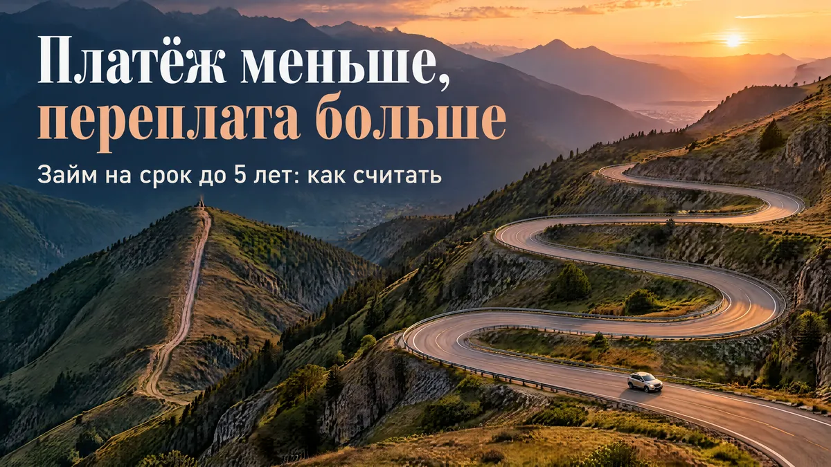 Займ на длительный срок с ежемесячным платежом