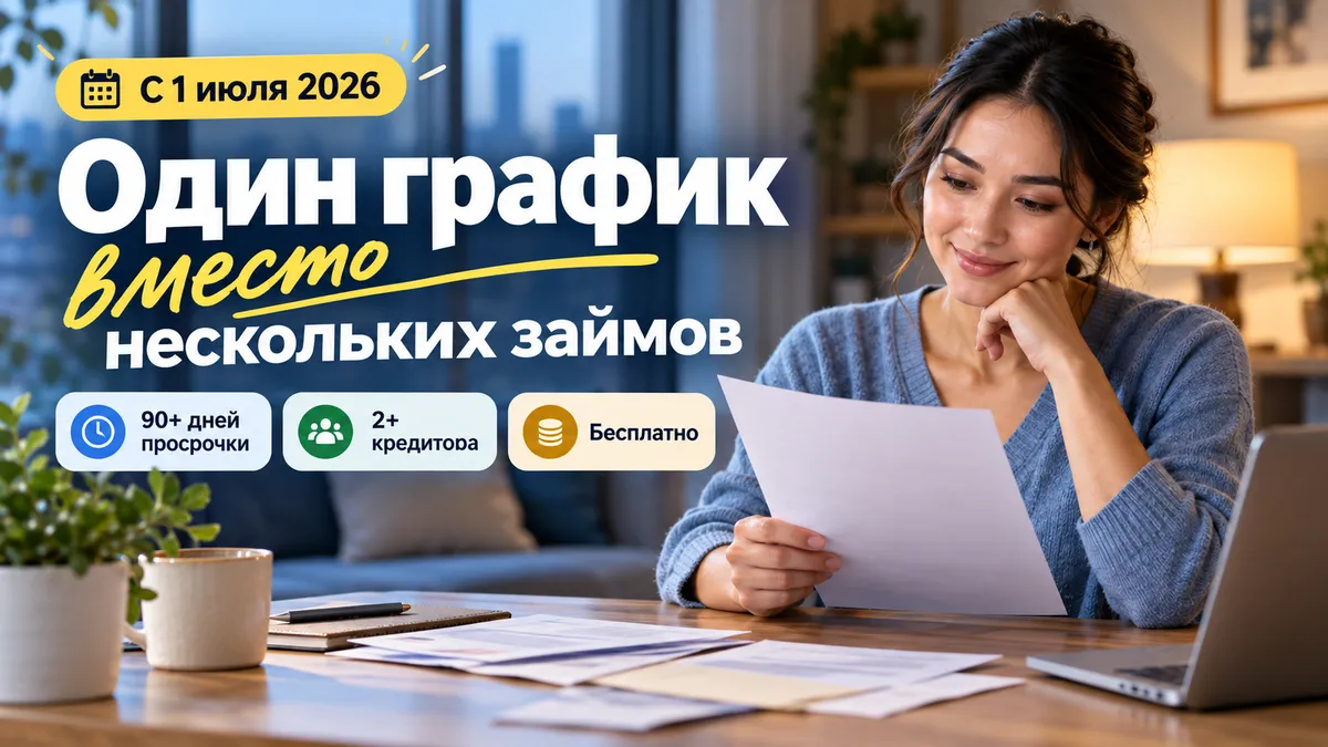 Один график вместо нескольких займов: как это работает